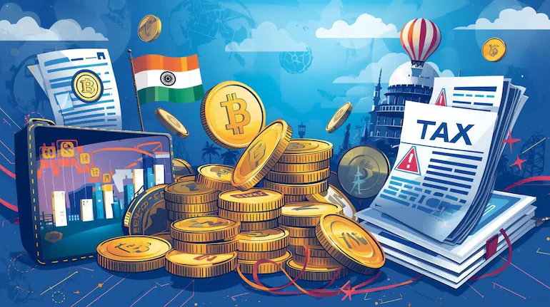 India Crypto Tax 2026: 30% Flat Tax, 1% TDS and No Loss Set-Off Rule Continue