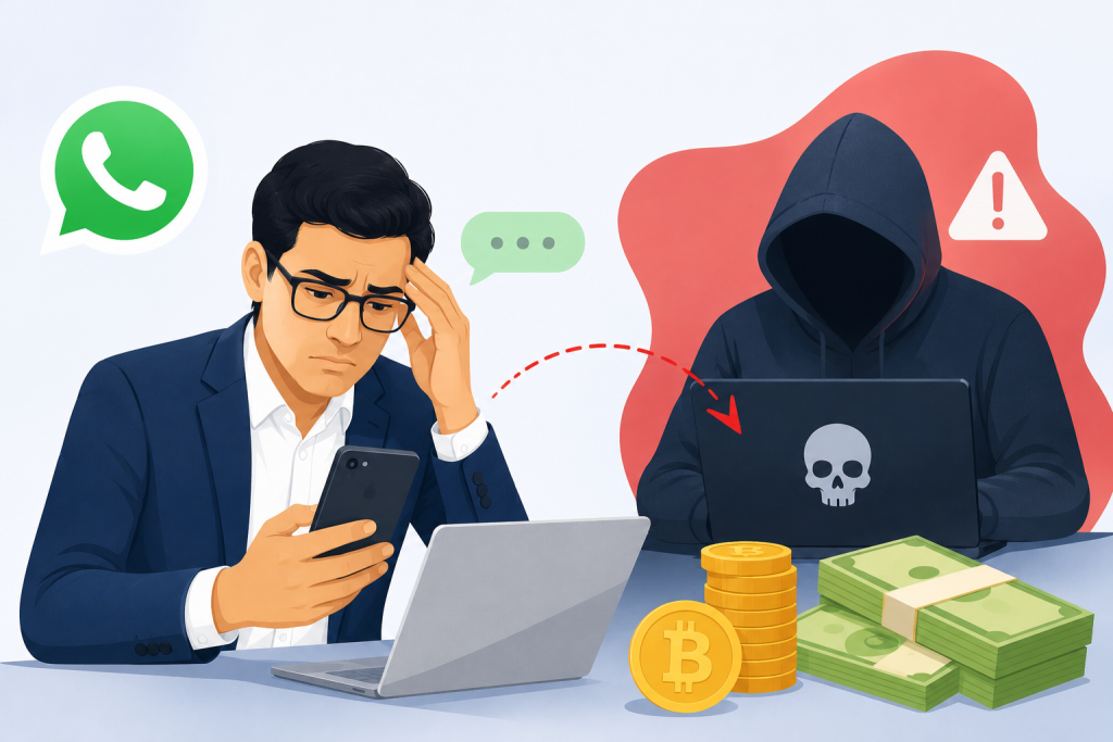 WhatsApp Message Leads to Rs. 21.06 Crore Crypto Scam Targeting Gwalior CA WhatsApp Message Leads to Rs. 21.06 Crore Crypto Scam Targeting Gwalior CA